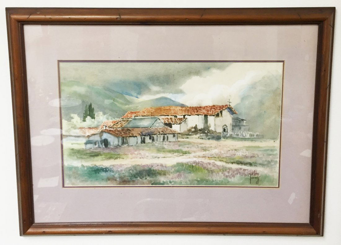 Galen Wolf Watercolor (1 of 2)