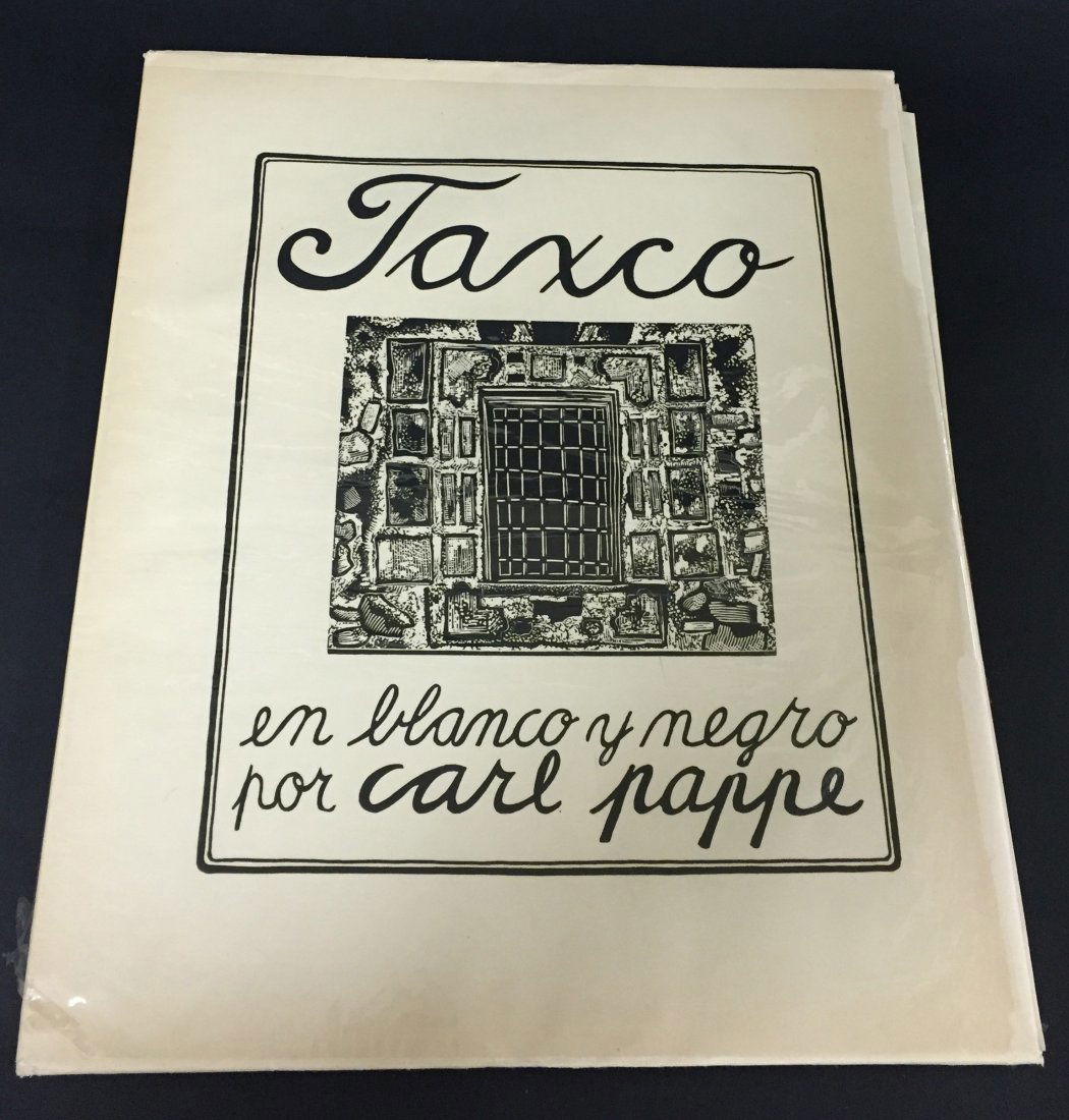 Carl Pappe Woodcut Book (1 of 3)