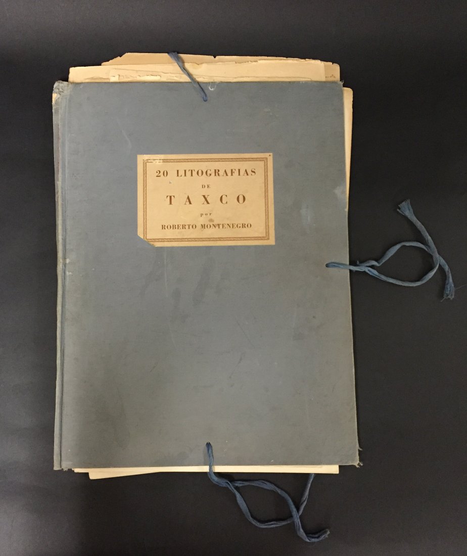 Roberto Montenegro Taxco Lithograph Book (1 of 3)