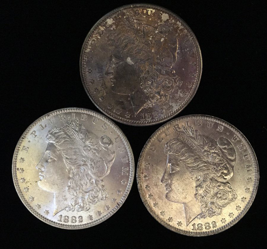 (3) Morgan Silver Dollars (1 of 3)