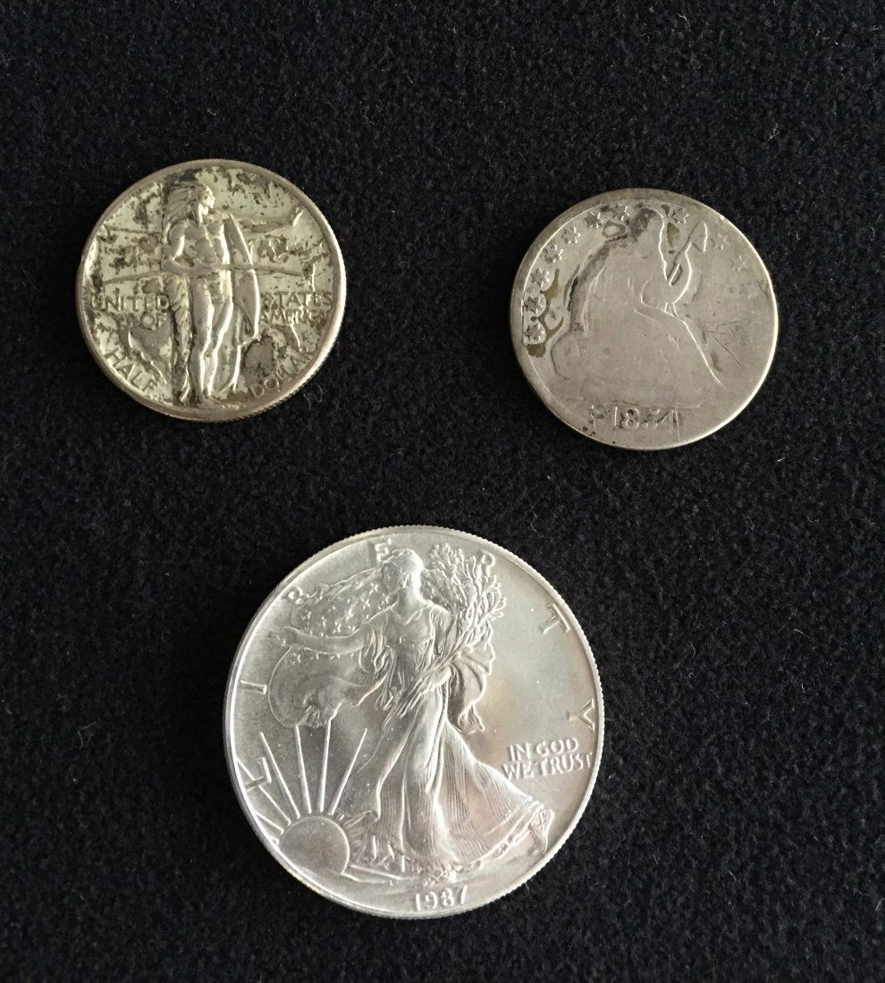 (3) Silver Historic US Coins (1 of 2)