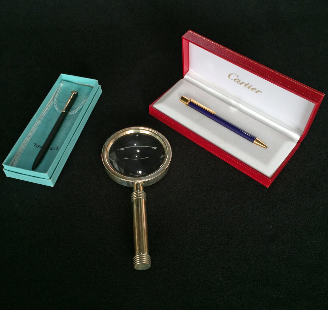 (3pcs) Tiffany & Co. Pen, Cartier Pen and Penhaligon's (1 of 4)