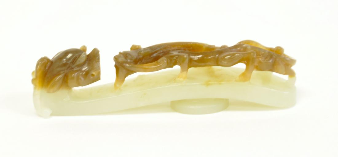 Chinese White Jade Buckle (1 of 7)