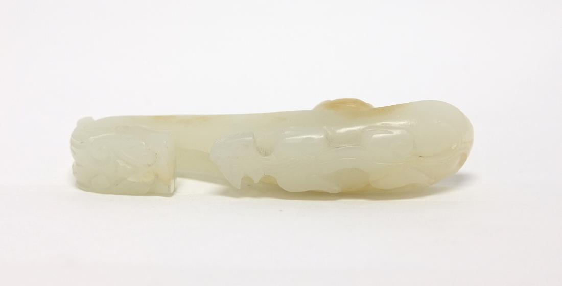 Chinese White Jade Belt Hook (1 of 8)