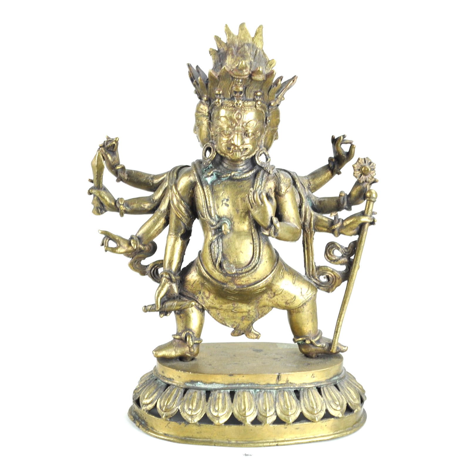 Chinese Bronze Buddha with Multi-hands (1 of 7)