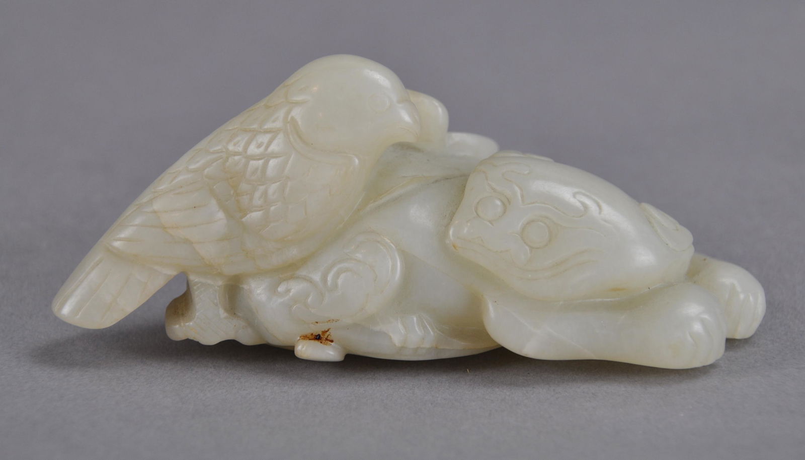 Chinese White Jade Russet Carving (1 of 10)