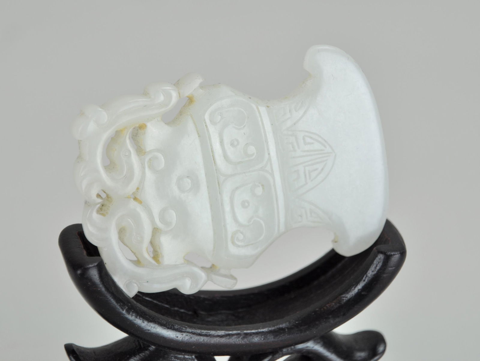 Chinese White Jade Plaque (1 of 9)