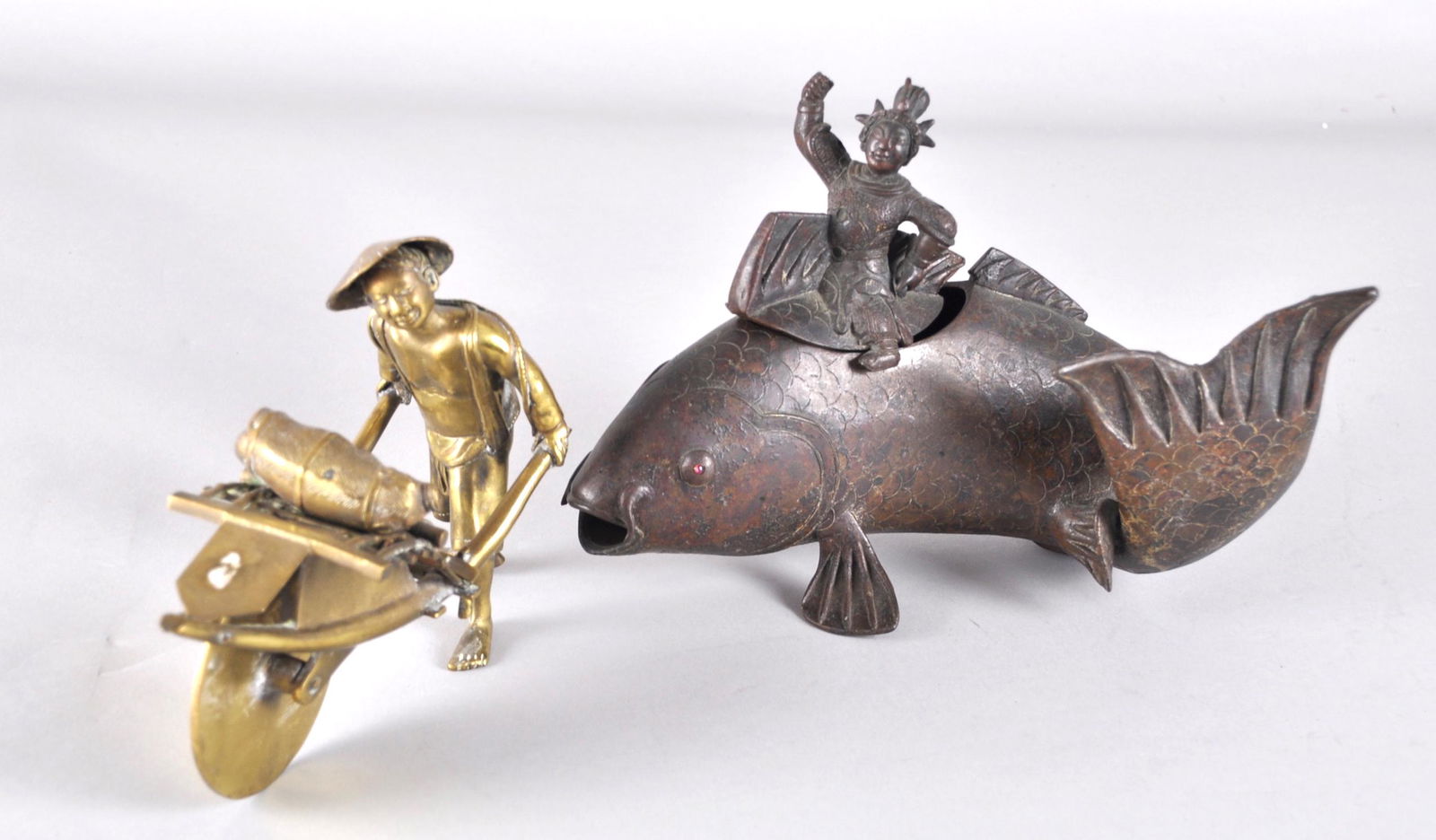 Chinese Two Bronze Figures (1 of 3)