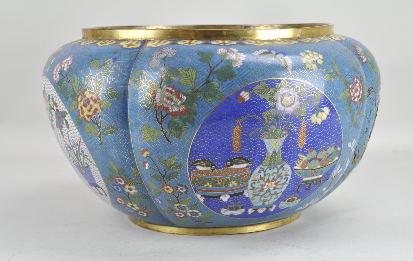 Chinese Large Cloisonnee Washer (1 of 5)