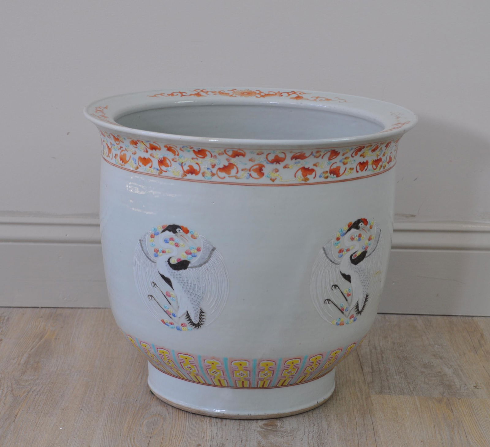Chinese Large Famille Rose Planter (1 of 6)