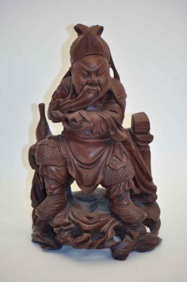 A Chinese Wooden General