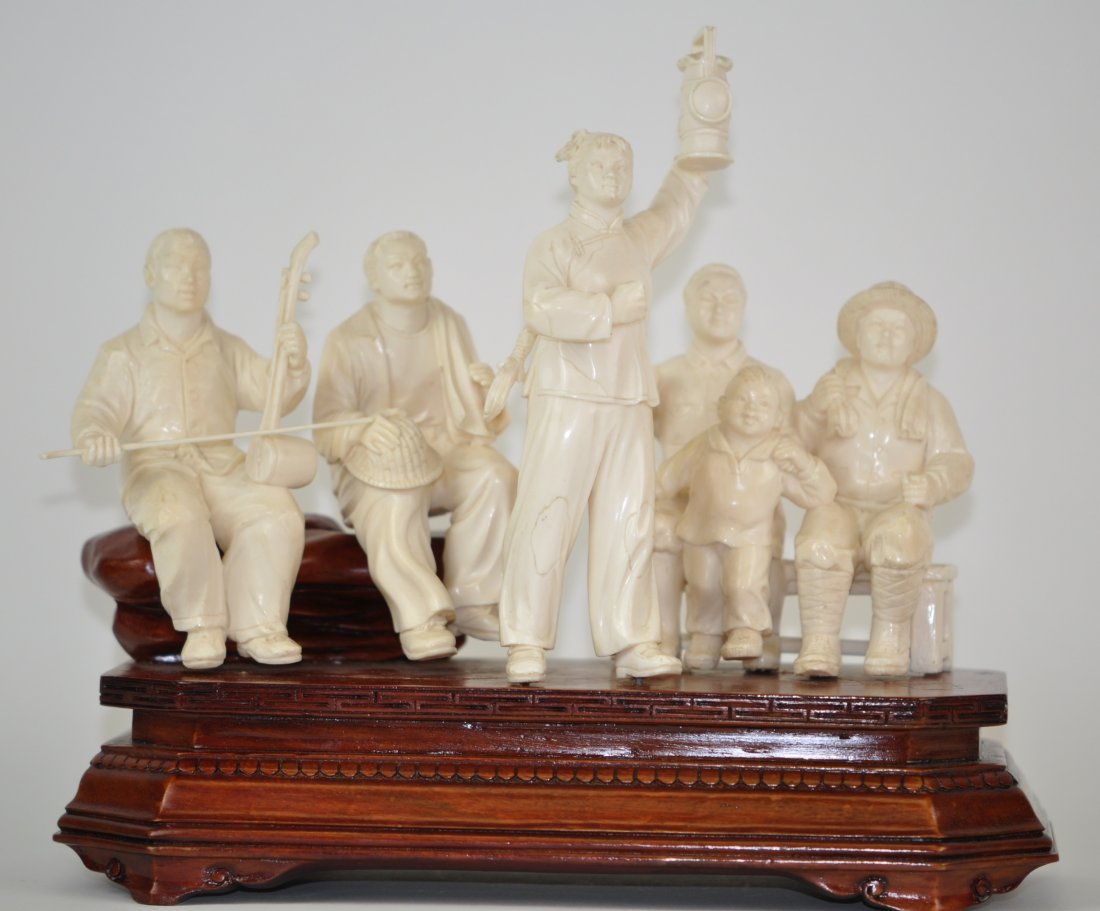 Chinese Ivory Figures (1 of 10)