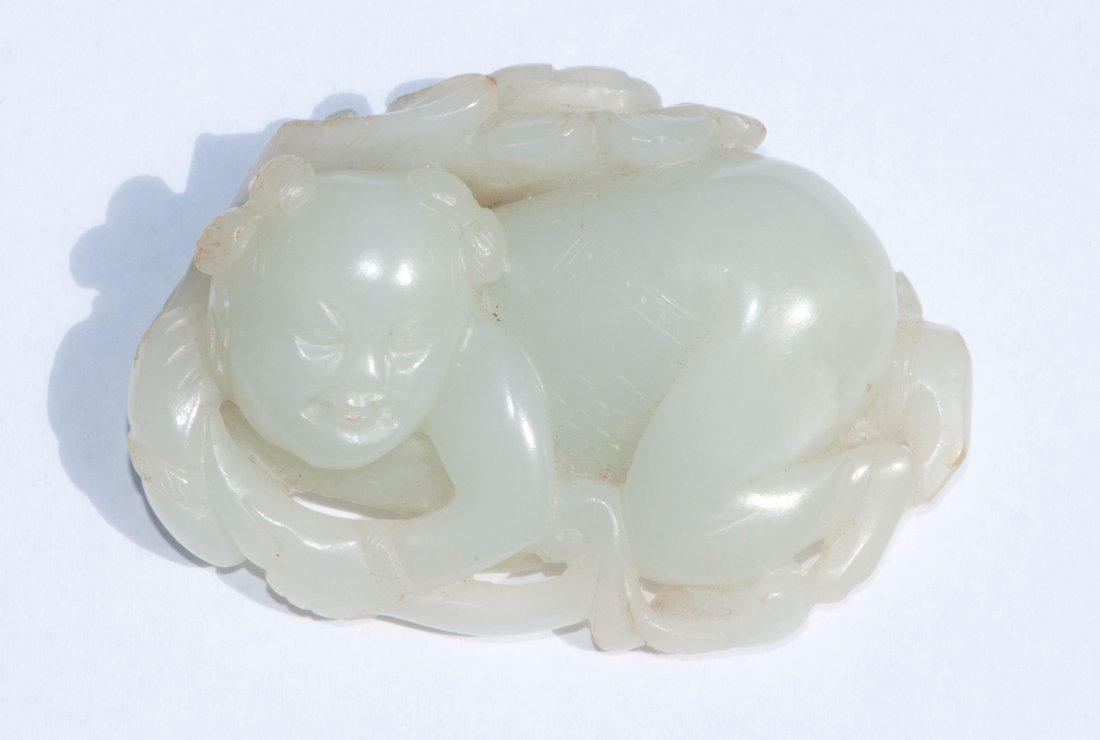 Chinese White Jade Immortal Boy (1 of 7)