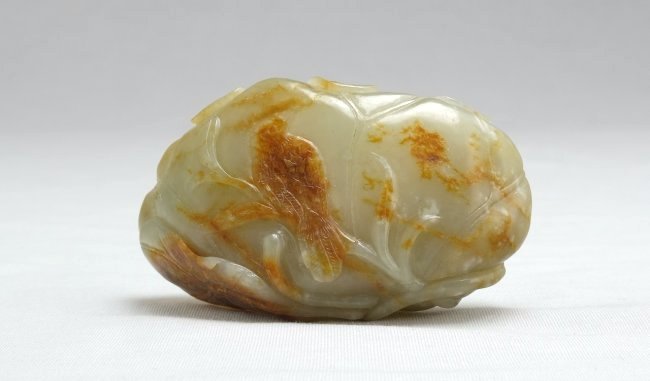 Chinese White Russet Jade Washer (1 of 10)