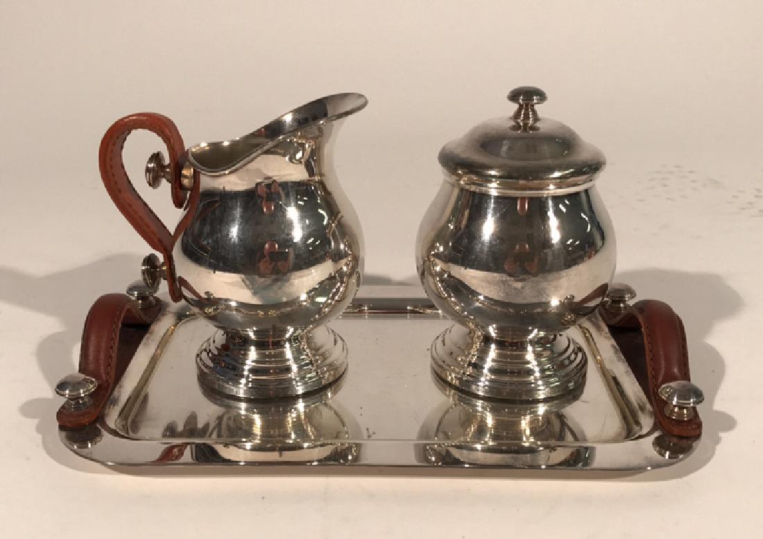 ARGENTINEAN SILVER PLATE MODERN COFFEE SERVICE (1 of 7)
