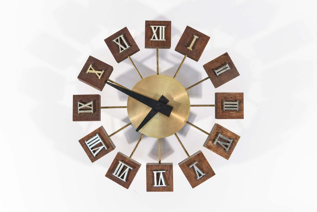 MID-CENTURY WALL CLOCK (1 of 8)