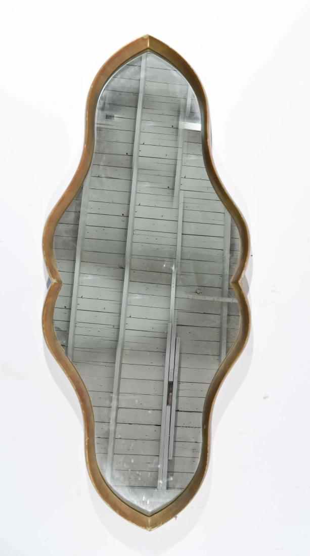 MID-CENTURY GILT FINISH MIRROR (1 of 5)