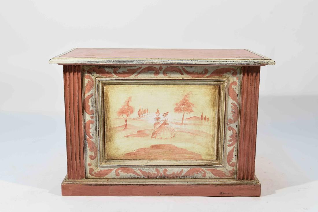 HAND PAINTED TRUNK MADE IN ITALY (1 of 10)