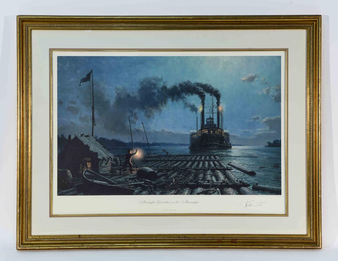 JOHN STOBART SEASCAPE PRINT, SIGNED AND NUMBERED (1 of 10)