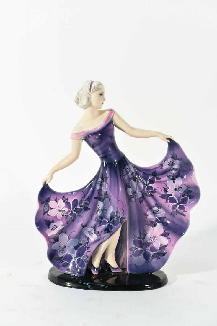 GOLDSCHEIDER WIEN AUSTRIAN PORCELAIN FIGURE (1 of 8)