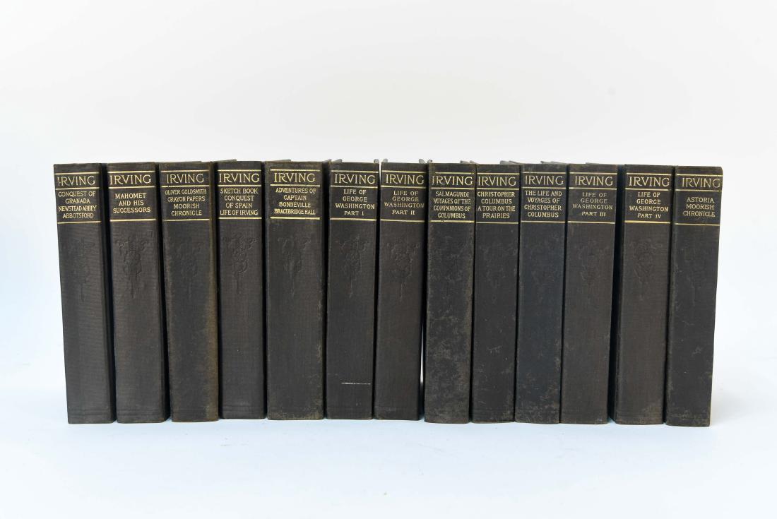 "THE WORKS OF WASHINGTON IRVING" BOOK COLLECTION (1 of 7)