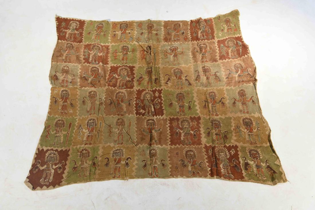 CHIMU PAINTED TEXTILE PANEL (1 of 9)