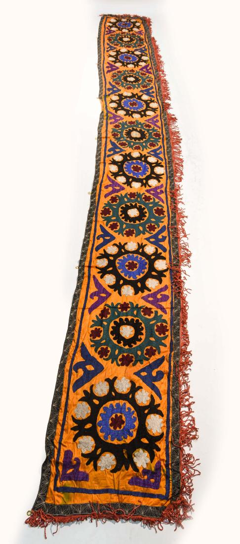 EMBROIDERED SUZANI WALL RUNNER (1 of 9)