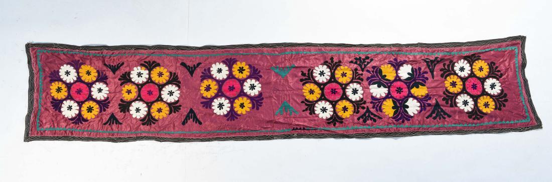 EMBROIDERED SUZANI WALL RUNNER (1 of 9)