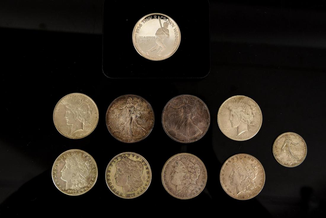 GROUPING OF AMERICAN SILVER COINS (1 of 6)