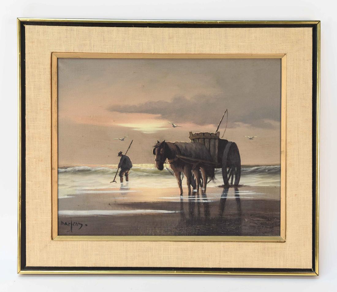 O/C MAN & HORSE SIGNED MARTINS (1 of 10)