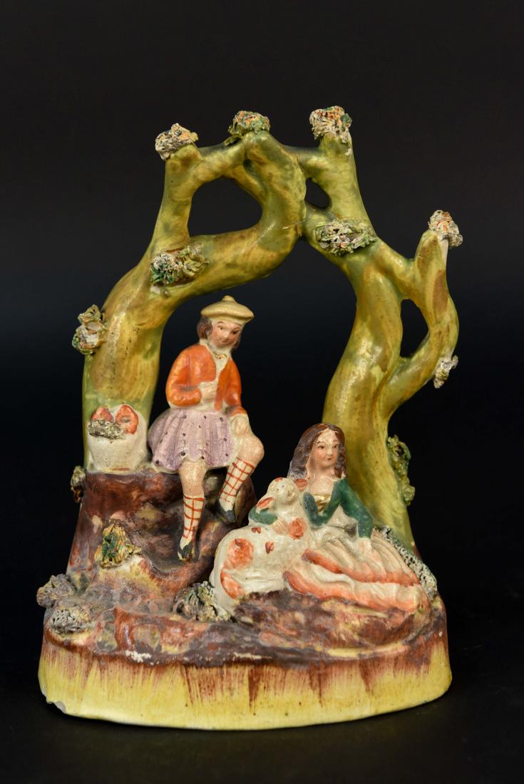 STAFFORDSHIRE FIGURE GROUP (1 of 8)