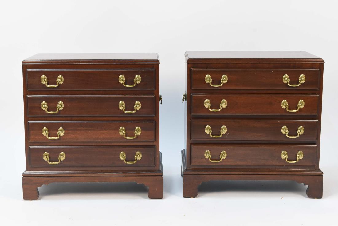 PAIR OF ETHAN ALLEN NIGHTSTANDS (1 of 10)