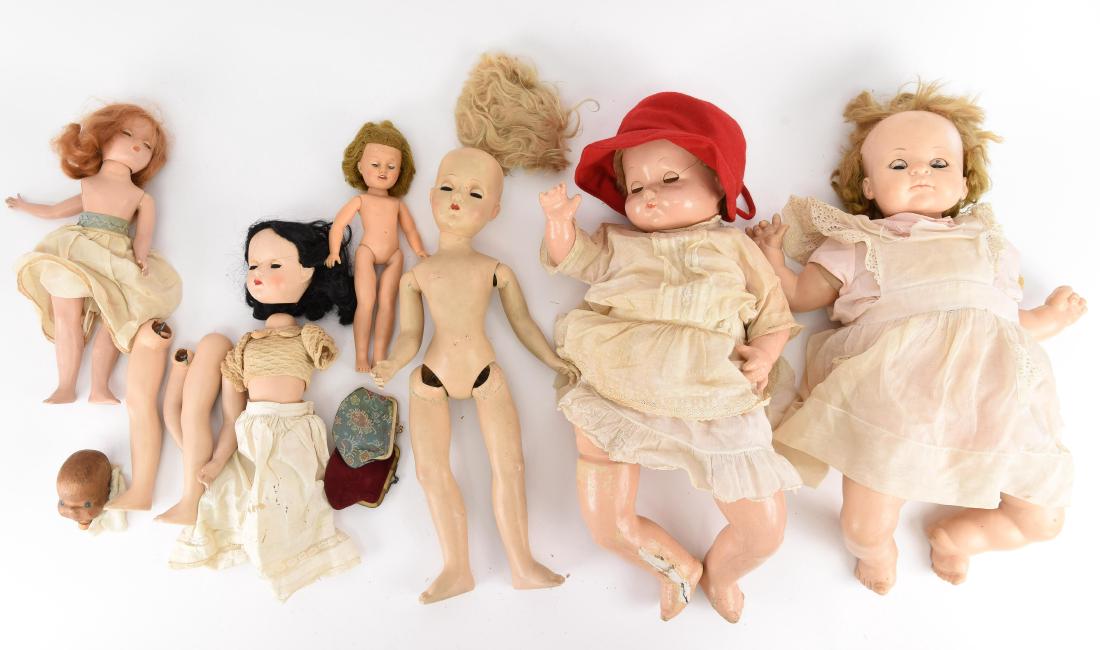 VINTAGE DOLL GROUPING (1 of 12)