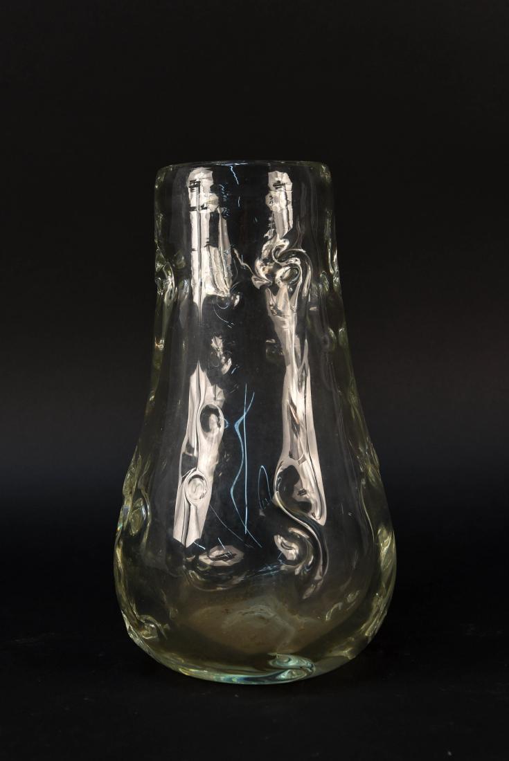 FREE FORM ABSTRACT DESIGN GLASS VASE (1 of 6)