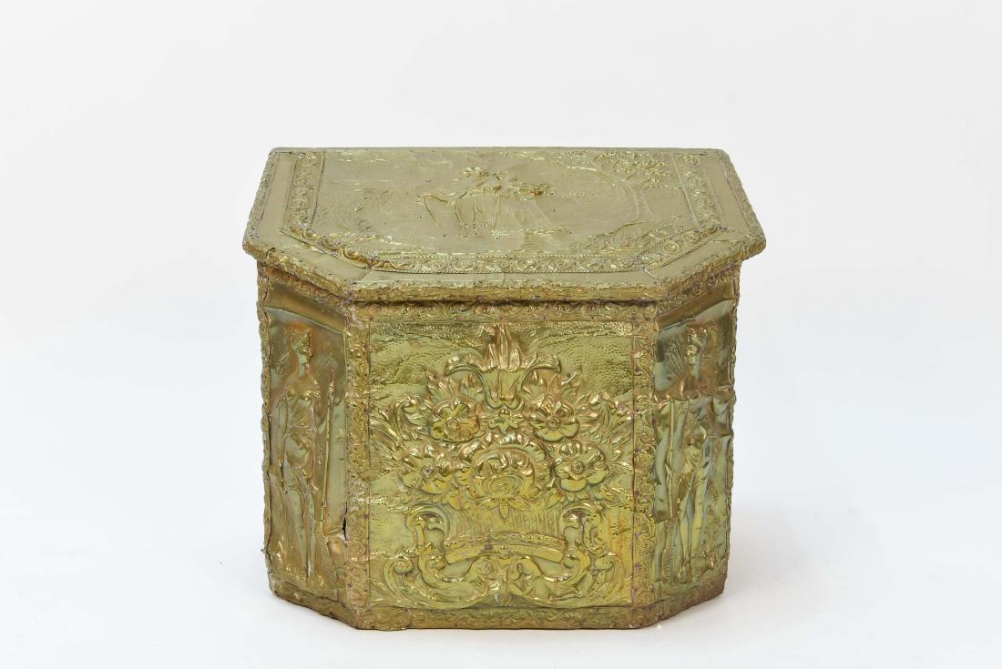 BRASS COAL OR TINDER BIN (1 of 10)