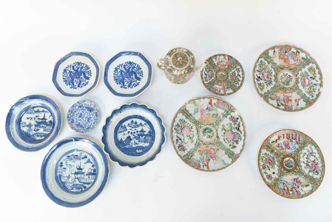 (11) PIECES OF MISC. CHINESE PORCELAIN (1 of 9)