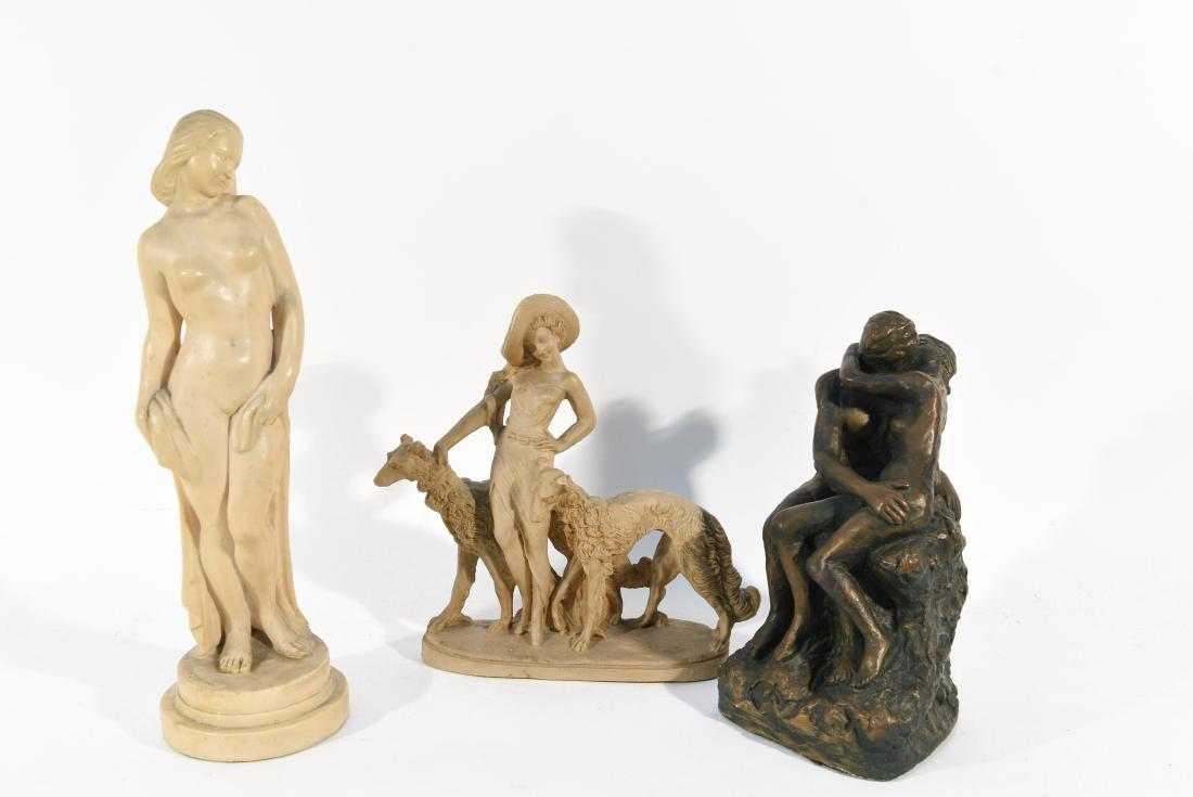 GROUPING OF 3 STATUES (1 of 10)