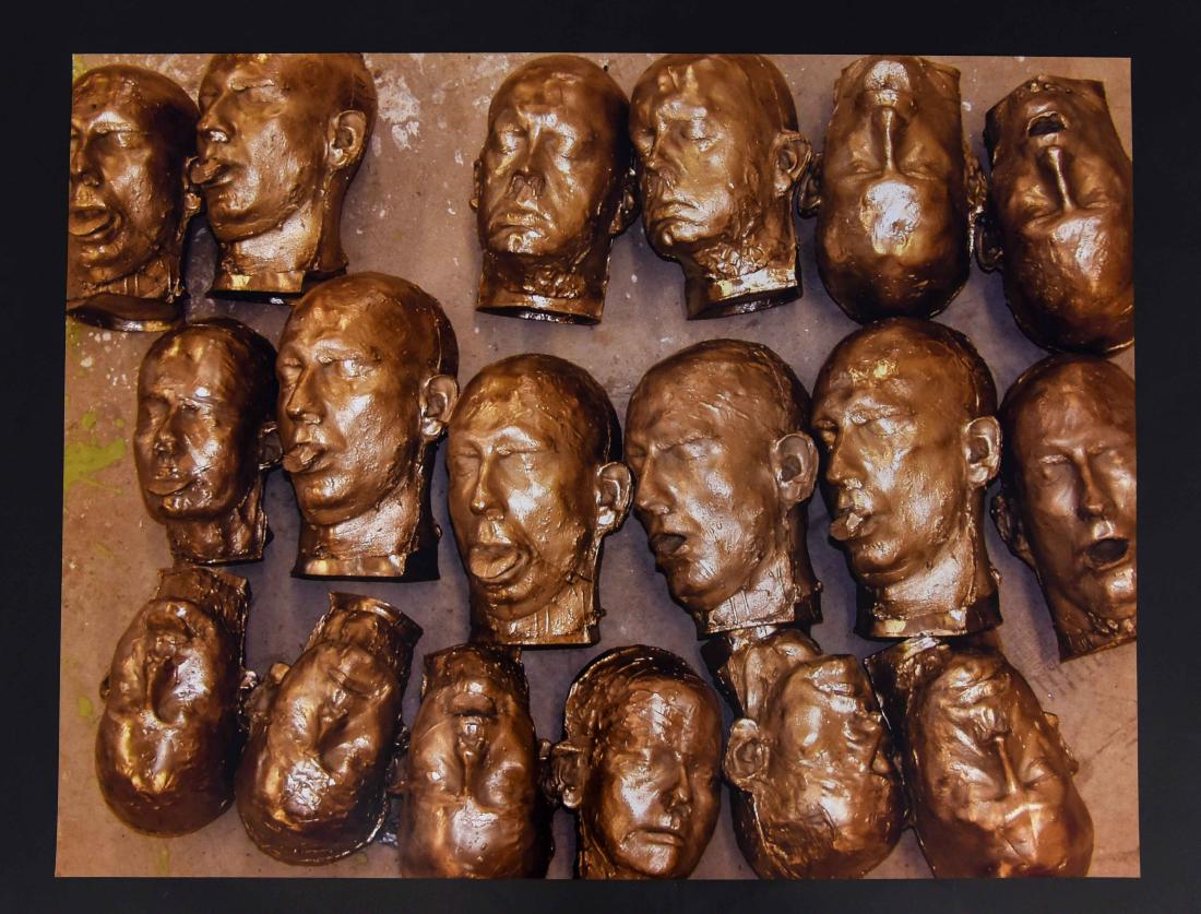 MERCE CUNNINGHAM PHOTO PORTFOLIO, 2006: Suite of eight photographs by DARREN ALMOND, ROBERT GOBER, RICHARD HAMILTON, CHRISTIAN MARCLAY, BRUCE NAUMAN, ERNESTO NETO, GABRIEL OROZCO, TERRY WINTERS, each signed and numbered, with colophon page,