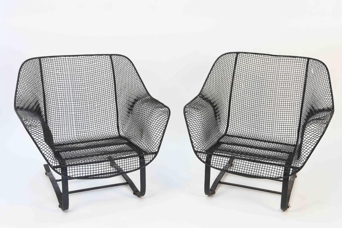 PAIR OF RUSSELL WOODARD SCULPTURA BOUNCER CHAIRS (1 of 9)