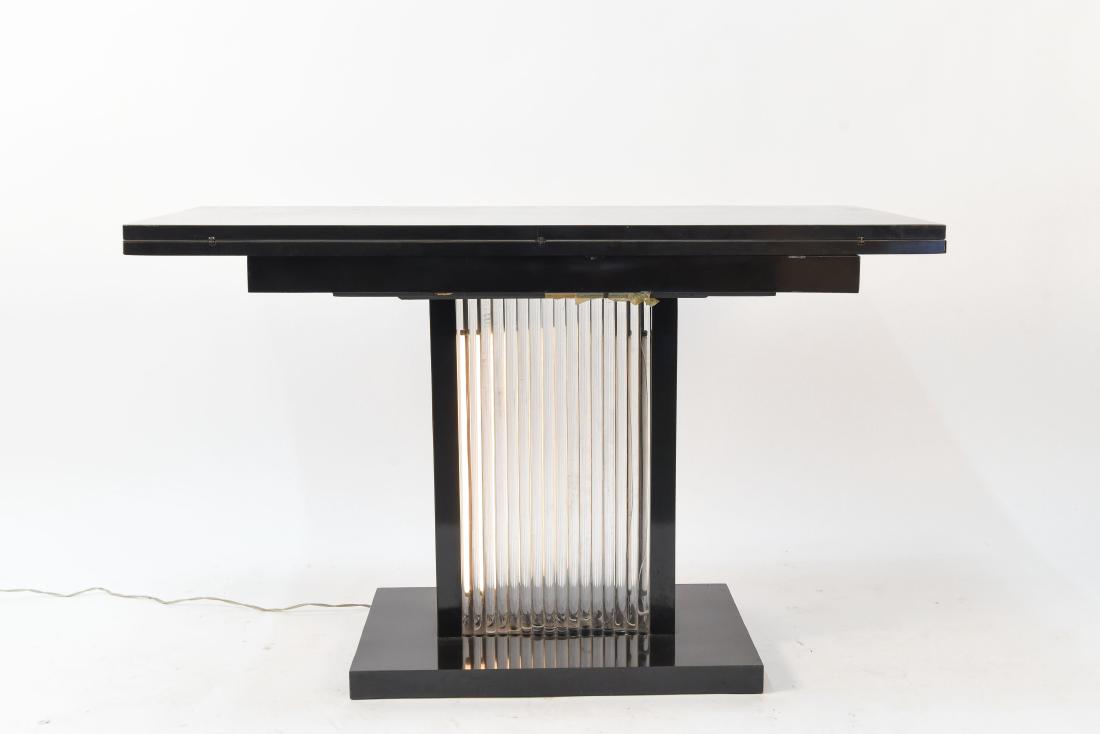 ILLUMINATED ART DECO CONSOLE TABLE (1 of 9)