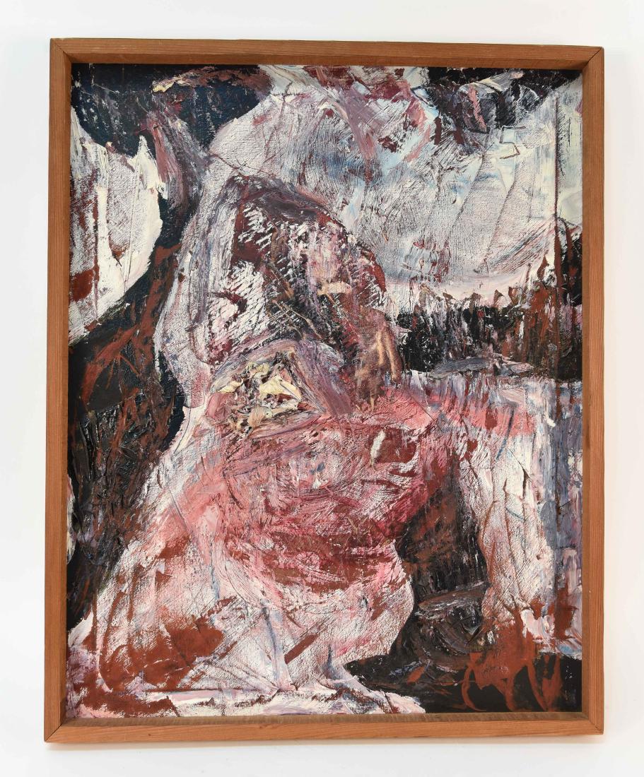 ABSTRACT EXPRESSIONIST 1975 O/C (1 of 10)