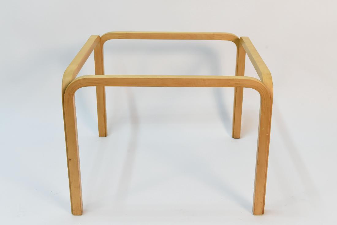 ALVAR AALTO COCKTAIL TABLE BASE: Produced by Artek, c.1970â€™s. Dimensions: H 17.5" x W 23.25" x D 23.25" Condition: No issues to note.