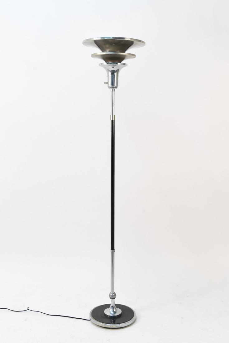 ART DECO TORCHIERE FLOOR LAMP (1 of 9)