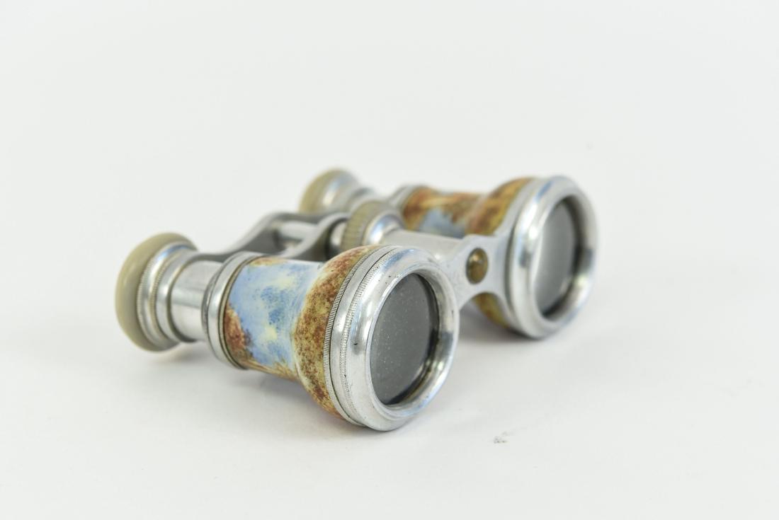 FRENCH ENAMELED OPERA GLASSES/ BINOCULARS (1 of 6)