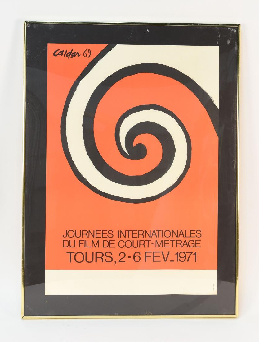 VINTAGE CALDER POSTER 1971 (1 of 8)