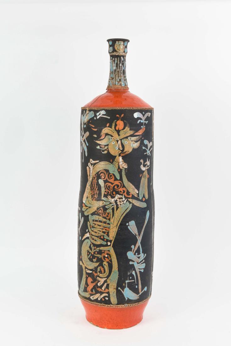 HUGE ITALIAN POTTERY VASE (1 of 10)