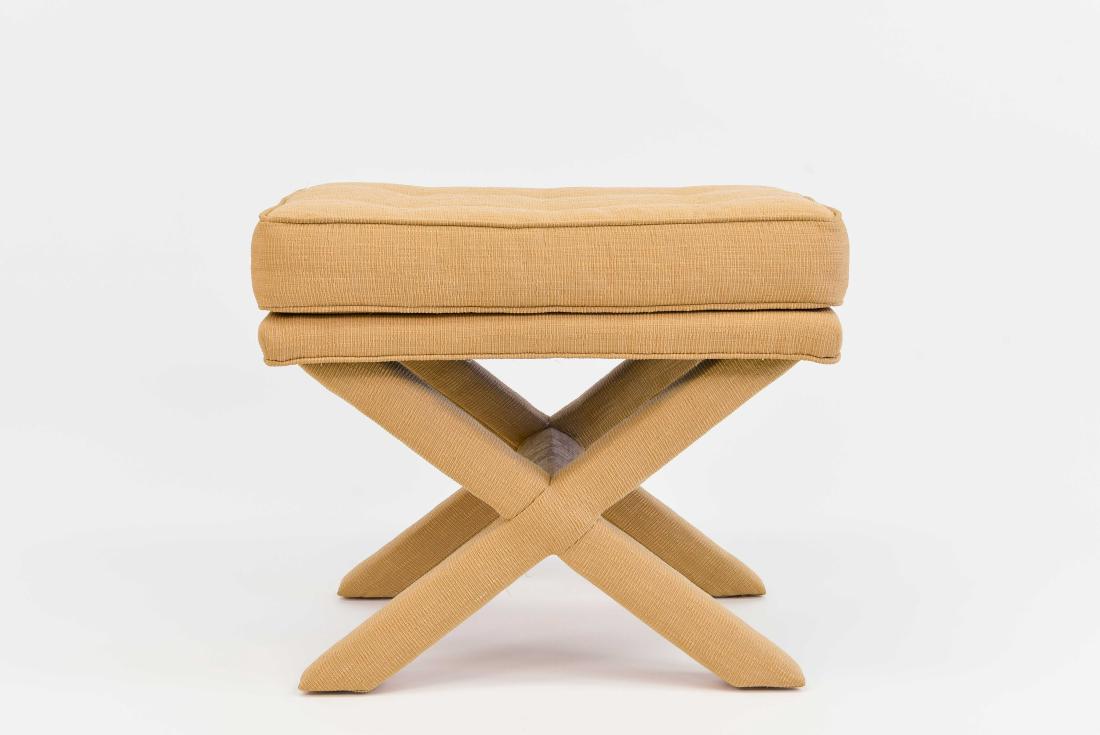 UPHOLSTERED X BENCH (1 of 8)