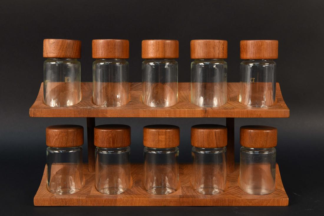 TEAK SPICE RACK (1 of 7)