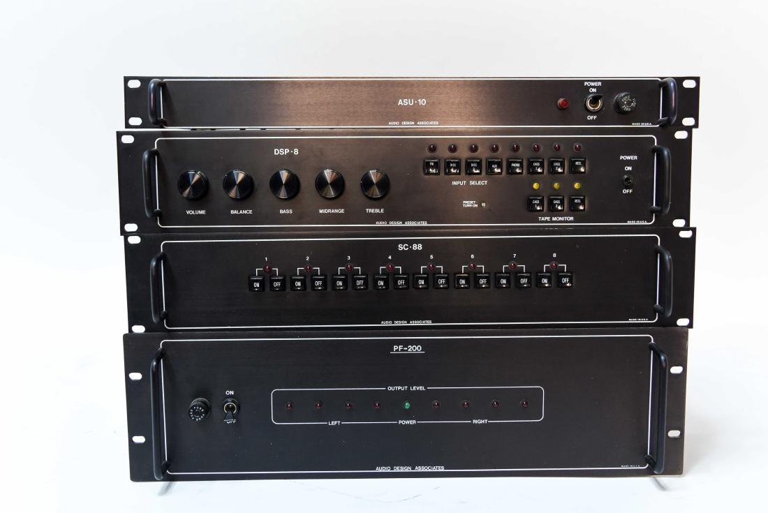 GROUPING OF AUDIO DESIGN ASSOCIATES EQUIPMENT (1 of 8)