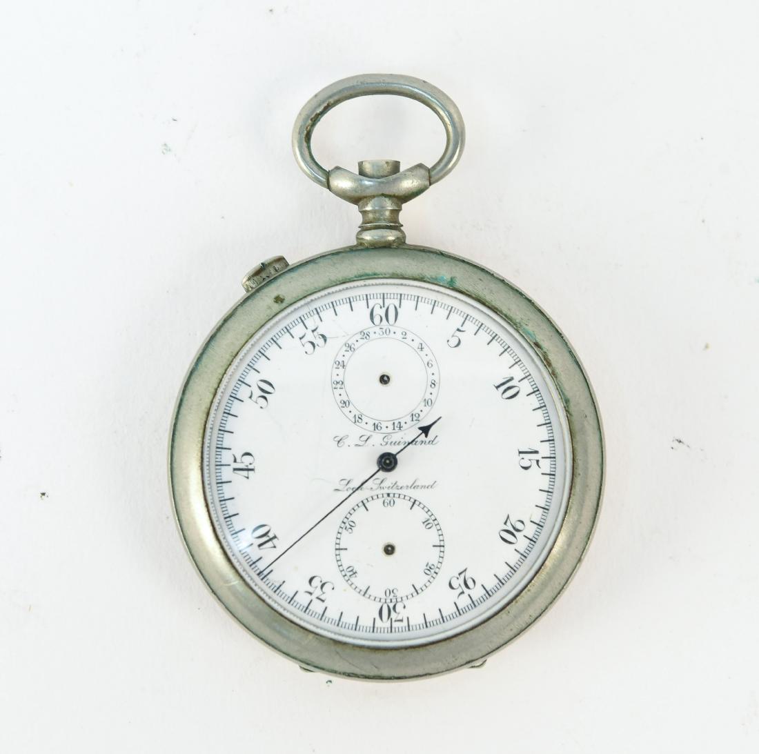 CL GUINAND CHRONOGRAPH STOP WATCH (1 of 4)